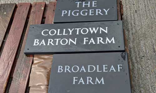 Slate Signs Cornwall